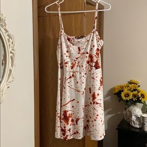 Hot Topic blood spatter dress